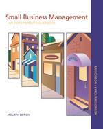 Small Business Management An Entrepreneur's Guidebook cover