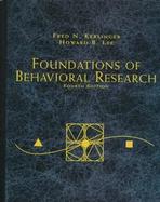 Foundations of Behavioral Research cover