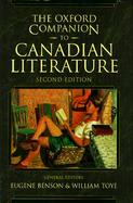 The Oxford Companion to Canadian Literature cover