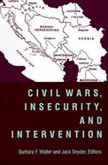Civil Wars, Insecurity, and Intervention cover