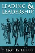 Leading and Leadership cover