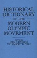 Historical Dictionary of the Modern Olympic Movement cover