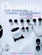 Quantity Food Production, Planning, and Management cover