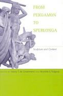 From Pergamon to Sperlonga Sculpture and Context cover