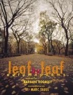 Leaf by Leaf Autumn Poems cover