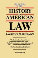 A History Of American Law= cover