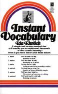 Instant Vocabulary cover