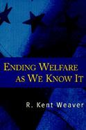 Ending Welfare As We Know It cover