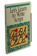 Let's Learn to Write Script Letters cover