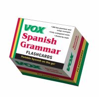 VOX Spanish Grammar Flashcards cover