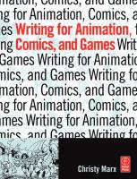 Writing for Animation Comics and Games cover