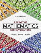 MyLab Math with Pearson eText Access Code (18 Weeks) for A Survey of Mathematics with Applications cover