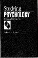 Studying Psychology: A Manual for Success cover