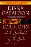 Lord John and the Brotherhood of the Blade cover