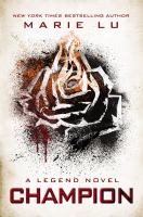 Champion : A Legend Novel cover