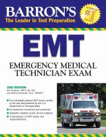 EMT Basic Exam cover