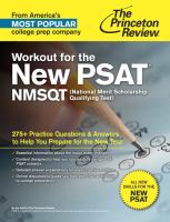 Workout for the New PSAT : Practice Questions and Answers to Help You Prepare for the New Test cover