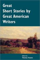 Great Short Stories by Great American Writers cover