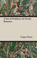 A Son of Perdition : An Occult Romance cover