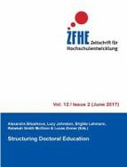 Structuring Doctoral Education cover