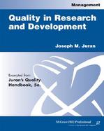 Quality in Research and Development cover