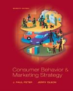 Consumer Behavior and Marketing Strategy By J. Paul Peter, Jerry C. Olson cover