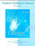 Student Solutions Manual for Calculus: Early Transcendental Functions cover