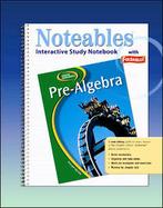 Glencoe Pre-Algebra, Noteables: Interactive Study Notebook with Foldables cover