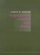 Foundation Analysis and Design cover