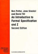 Introduction to Formal Specification and Z cover