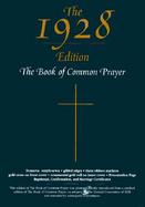 The Book of Common Prayer The 1928 Edition  Black cover