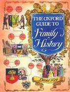 The Oxford Guide to Family History cover