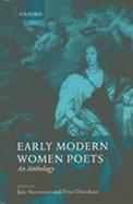 Early Modern Women Poets 1520-1700  An Anthology cover