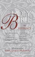 King James Version Reference Bible Silver cover