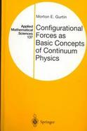 Configurational Forces As Basic Concepts of Continuum Physics cover