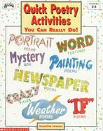 Quick Poetry Activities cover