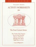 Activity Worksheets for the Four Corners Series Night Boat to Crete/Secrets of the Pyramid/the Mystery of the Czar/the Lost Village of Africa/the Tomb cover