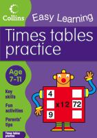 Times Tables Practice Age 7-11 cover