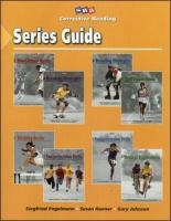 Corrective Reading Program: Crp Dec Series Gde 1999 Ed cover