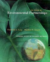 The Power of Environmental Partnerships cover