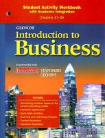 Introduction to Business Student Activity Workbook, Chapters 17-35 cover