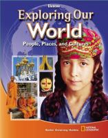 Exploring Our World, StudentWorks Plus CD-ROM cover
