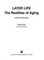Later Life: The Realities of Aging cover
