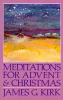 Meditations for Advent and Christmas cover