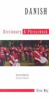 Danish-English English-Danish Dictionary & Phrasebook cover
