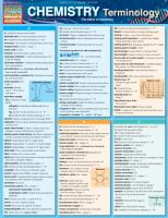 Chemistry Terminology cover