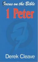 1st Peter cover