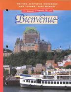 Bienvenue Glencoe French 1B  Writing Activities Workbook and Student Tape Manual cover