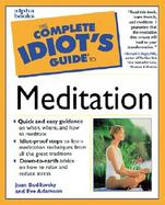 Complete Idiot's Guide to Meditation cover