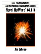Data Communications and Networking Fundamentals Using Novell Netware (4.11) cover